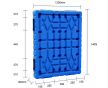 大批量供應(yīng)甘肅陜西寧夏新疆青海吹塑雙面托盤，結(jié)實耐摔廠家直銷